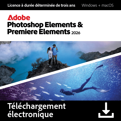 ADOBE Photoshop Elements 2026 & Premiere Elements 2026 - (Windows - Mac)