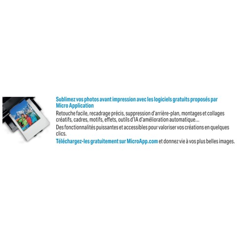 Papier Photo Brillant 10x15 - Premium - 255 g/m² - 50 feuilles