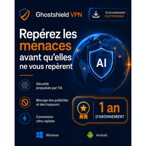GhostShield VPN | VPN sécurisé, confidentialité et protection Internet