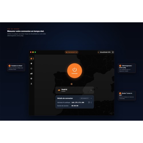 GhostShield VPN | VPN sécurisé, confidentialité et protection Internet