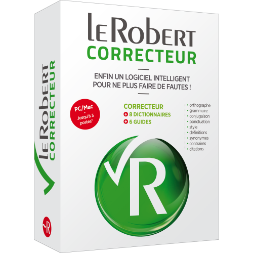 Le Robert Correcteur Edition 2025 - 3 postes - PC/Mac