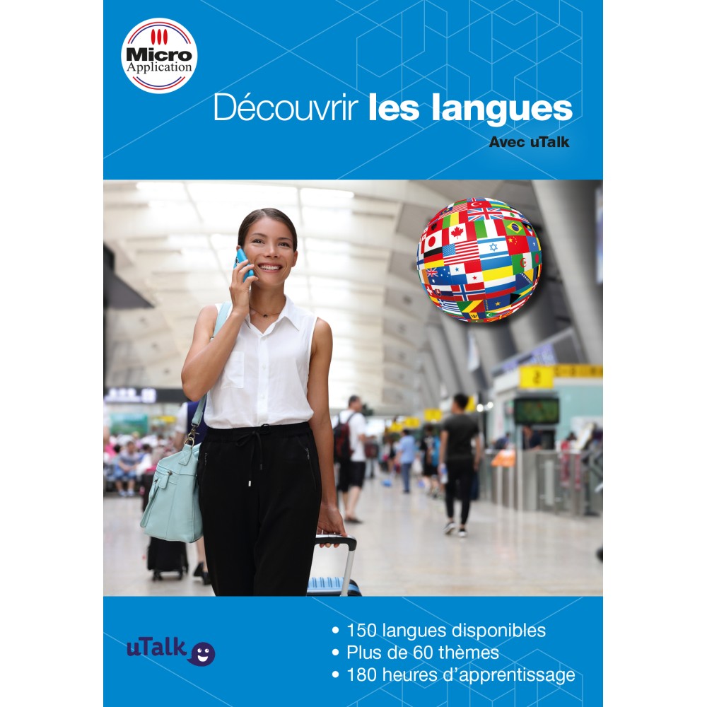 Apprendre les Langues avec Micro Application & uTalk - Abonnement 12 mois