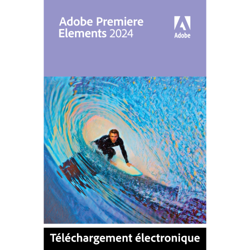 ADOBE Premiere Elements 2024 - 2 appareils - Version Windows