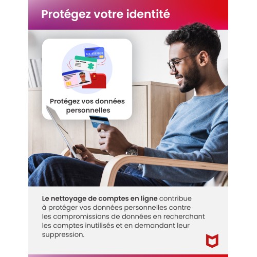 1 An - Appareils Illimités : McAfee + Premium Family 2025 - 1 AN - Appareils illimités