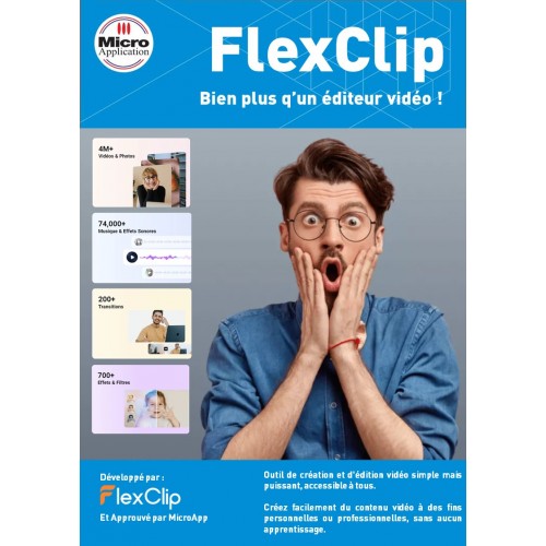 FlexClip - Edition Vidéo 1 AN