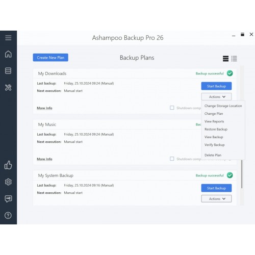 Ashampoo Backup Pro 27 – Logiciel Sauvegarde Windows | Micro Application