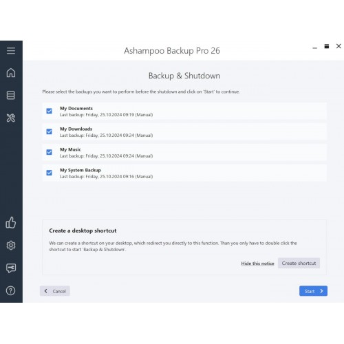 Ashampoo Backup Pro 27 – Logiciel Sauvegarde Windows | Micro Application