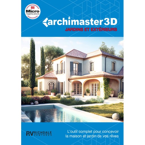 ArchiMaster 3D - Jardins & Extérieurs -  Boitier DVD