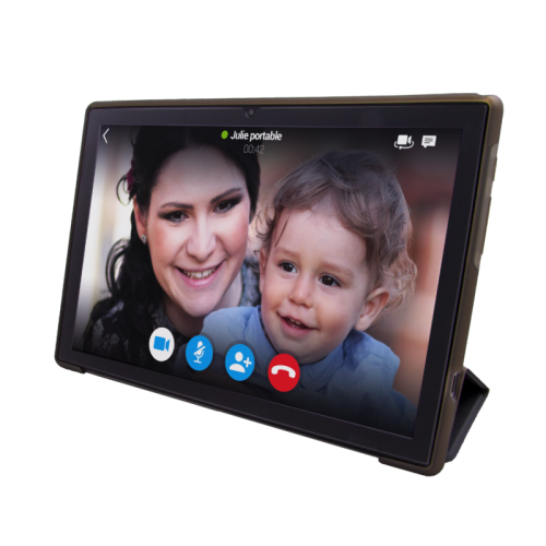 Facilotab Classic – Tablette simplifiée pour seniors – WiFi, 10,1″, 128 Go, Android 14
