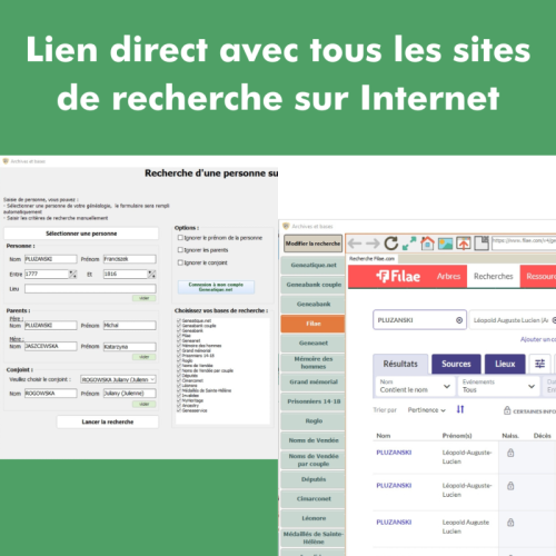 Généatique 2026 - Logiciel de généalogie par CDIP