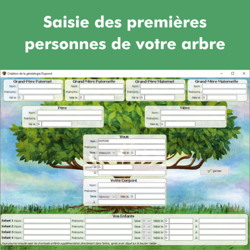 Généatique 2026 - Logiciel de généalogie par CDIP