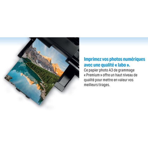 Papier Photo Brillant * Format A3 * - 255 g/m² - 15 Feuilles